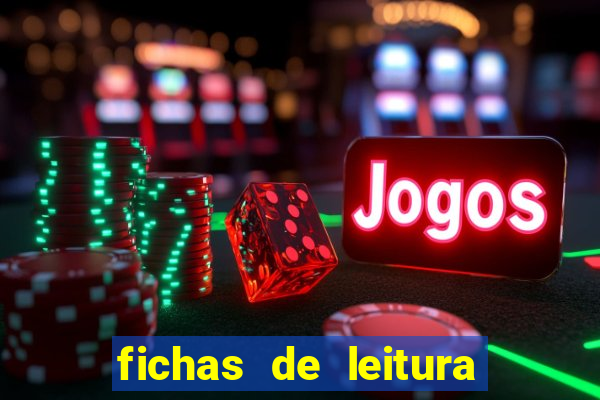 fichas de leitura para alfabetizar